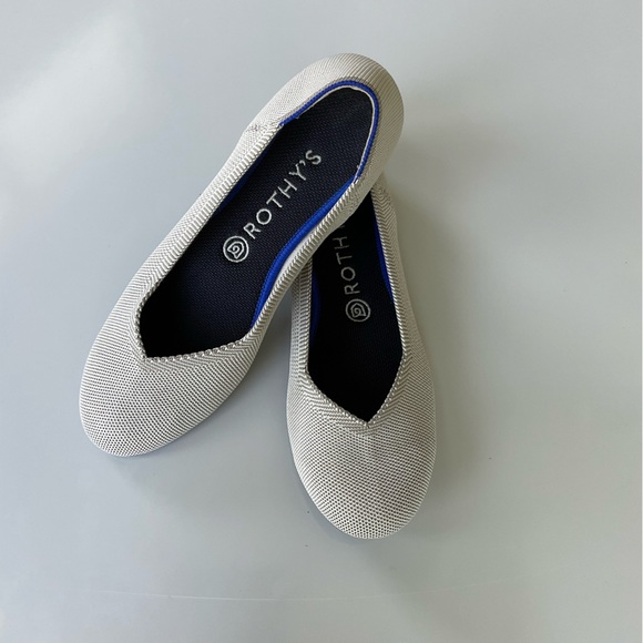 Rothy’s, size 9, cream flats - Picture 3 of 8